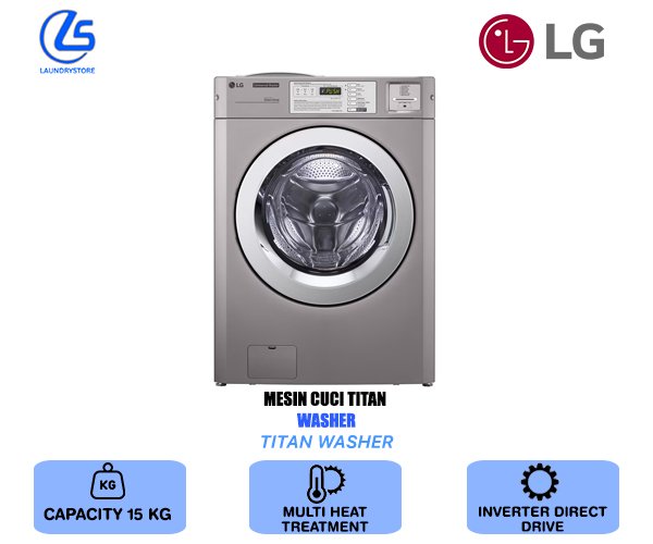 LG MESIN CUCI FRONT LOAD WASHER TITAN