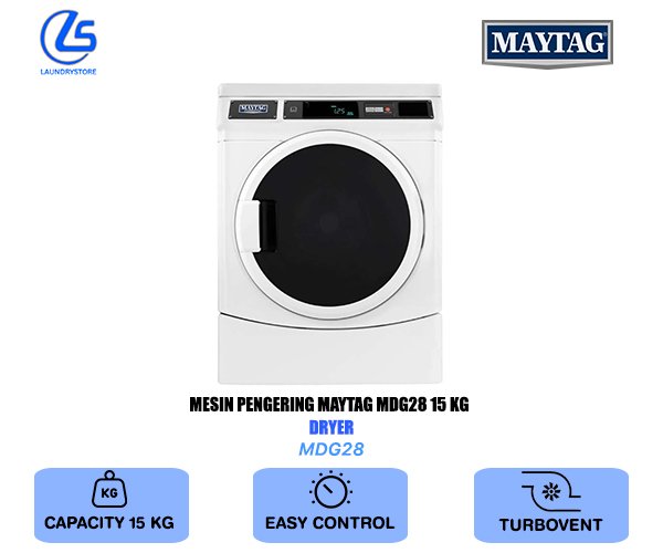MAYTAG MESIN PENGERING FRONT LOAD DRYER MDG28 15 KG MDG28